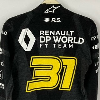 2020 Esteban Ocon Renault F1 Team Alpinestars Race Used Nomex Top