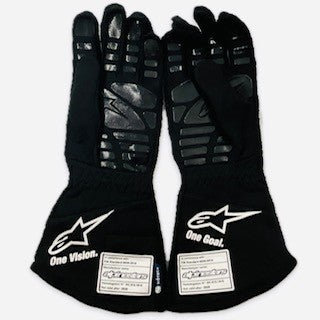2021 Esteban Ocon Alpine F1 Team Alpinestars Race Used Gloves - Pit-Lane Motorsport
