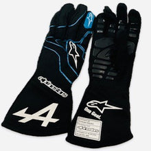 Load image into Gallery viewer, 2021 Esteban Ocon Alpine F1 Team Alpinestars Race Used Gloves