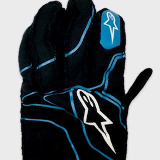 2021 Esteban Ocon Alpine F1 Team Alpinestars Race Used Gloves - Pit-Lane Motorsport