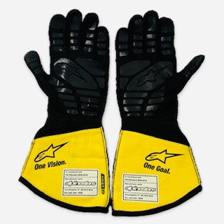 2020 Esteban Ocon Race Used Renault F1 Team Alpinestars Gloves