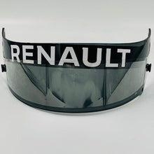 Load image into Gallery viewer, 2019 Daniel Ricciardo Race Used Renault F1 Team Tinted Visor with Tear Off