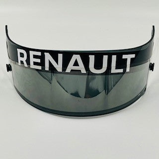 2019 Daniel Ricciardo Race Used Renault F1 Team Tinted Visor with Tear Off