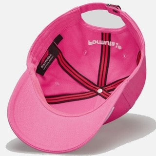 Official F1 Collection Large 3D embroidered F1 logo100% Cotton Baseball Cap-Pink