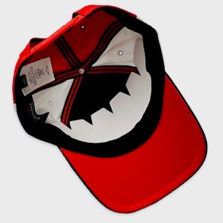 Official F1 Collection Large  F1 logo Baseball Cap-Red/Whet/Black