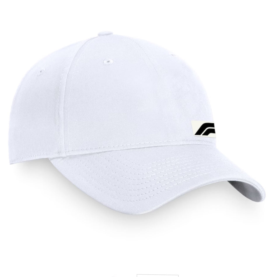 Formula 1 Authentic Pro Road Structured Adjustable Cap - White
