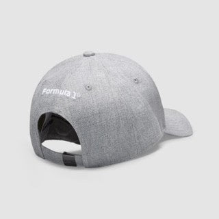 Official F1 Collection Large 3D Embroidered Cap-Grey