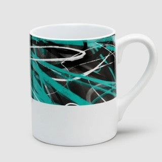 Mercedes AMG Petronas F1 Team Official Merchandise Graphic Design Ceramic Mug