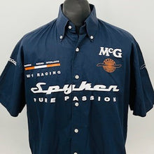 Load image into Gallery viewer, Spyker MF1  2006 Formula One Team issue Pir Crew Race Day Shirt-Blue