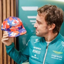 Load image into Gallery viewer, Aston Martin Aramco Cognizant F1 2023 Fernando Alonso Limited Special Edition USA GP Cap