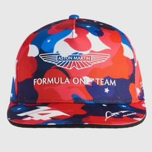 Load image into Gallery viewer, Aston Martin Aramco Cognizant F1 2023 Fernando Alonso Limited Special Edition USA GP Cap