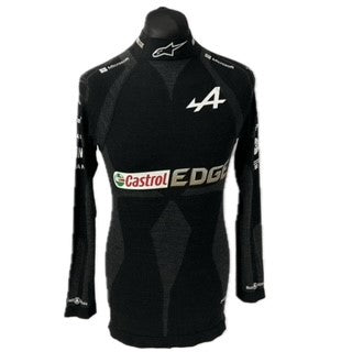 2021 Fernando Alonso Alpine F1 Team Alpinestars Race Used Nomex Top