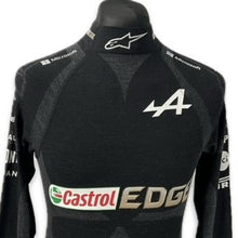 Load image into Gallery viewer, 2021 Fernando Alonso Alpine F1 Team Alpinestars Race Used Nomex Top