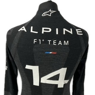 2021 Fernando Alonso Alpine F1 Team Alpinestars Race Used Nomex Top