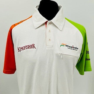 Force India Formula One Team Official Team Issue Race Day Polo Shirt