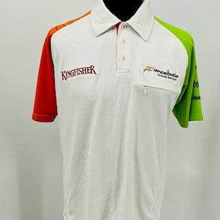 Force India Formula One Team Official Team Issue Race Day Polo Shirt