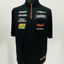 Load image into Gallery viewer, Force India F1 Team Issue VJM07 2014 Team Issue Race Day Polo Shirt Smirnoff-Black