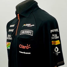 Load image into Gallery viewer, Force India F1 Team Issue VJM07 2014 Team Issue Race Day Polo Shirt Smirnoff-Black