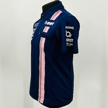 Load image into Gallery viewer, Force India F1 Team Issue VJM10 2017 Team Issue Race Day Polo Shirt Jonnie Walker-Blue