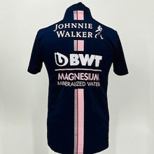 Load image into Gallery viewer, Force India F1 Team Issue VJM10 2017 Team Issue Race Day Polo Shirt Jonnie Walker-Blue