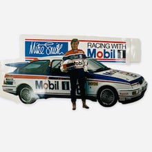 Load image into Gallery viewer, 1987Mobil 1 Ford Motorsport Sierra Cosworth Mike Smith Team Sticker