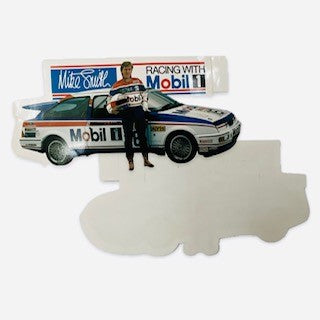 1987Mobil 1 Ford Motorsport Sierra Cosworth Mike Smith Team Sticker