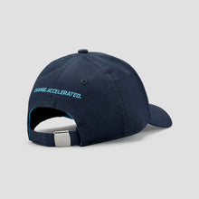 Load image into Gallery viewer, ABB FIA Formula-E Official Merchandise Large Logo Cap-Navy Blue