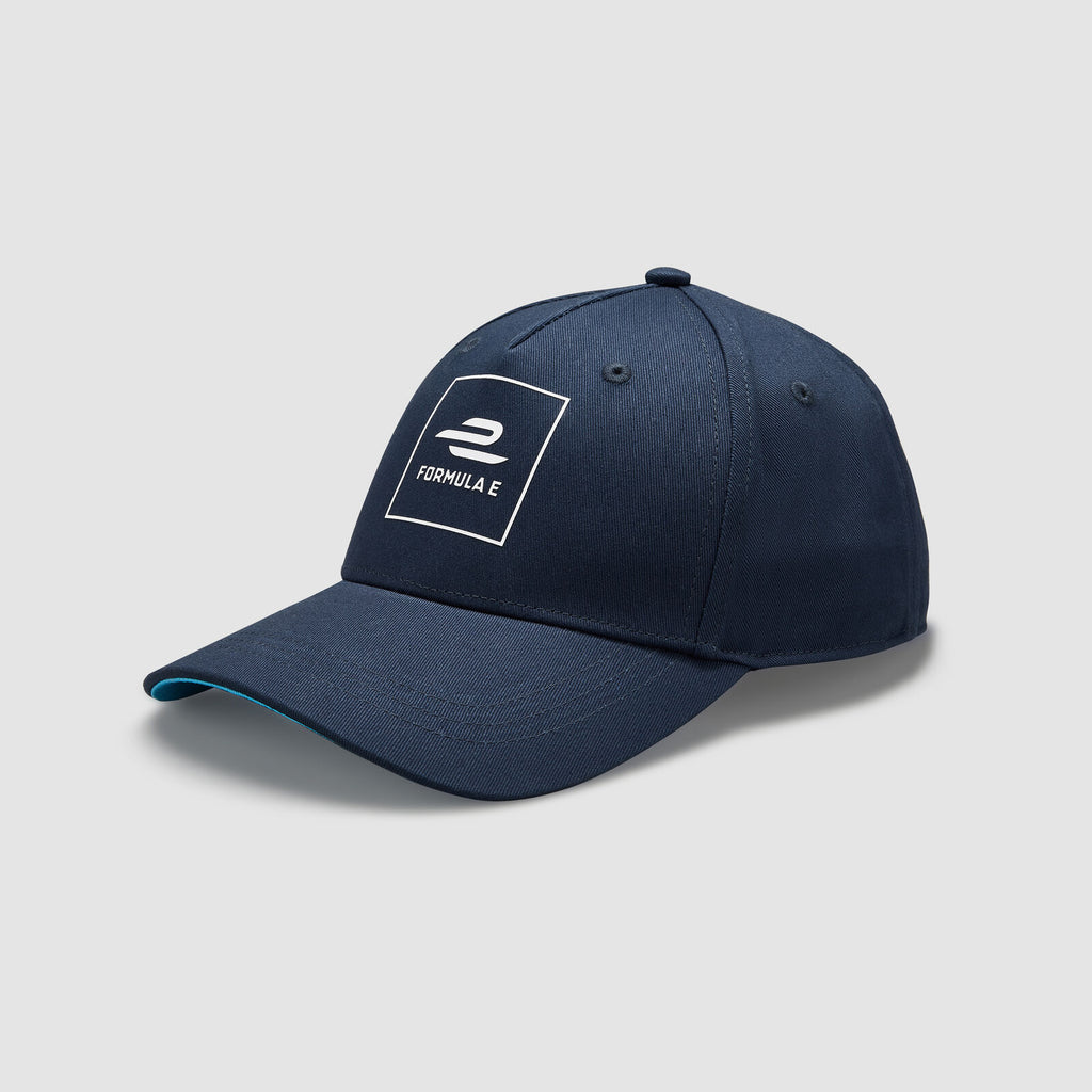 ABB FIA Formula-E Official Merchandise Large Logo Cap-Navy Blue