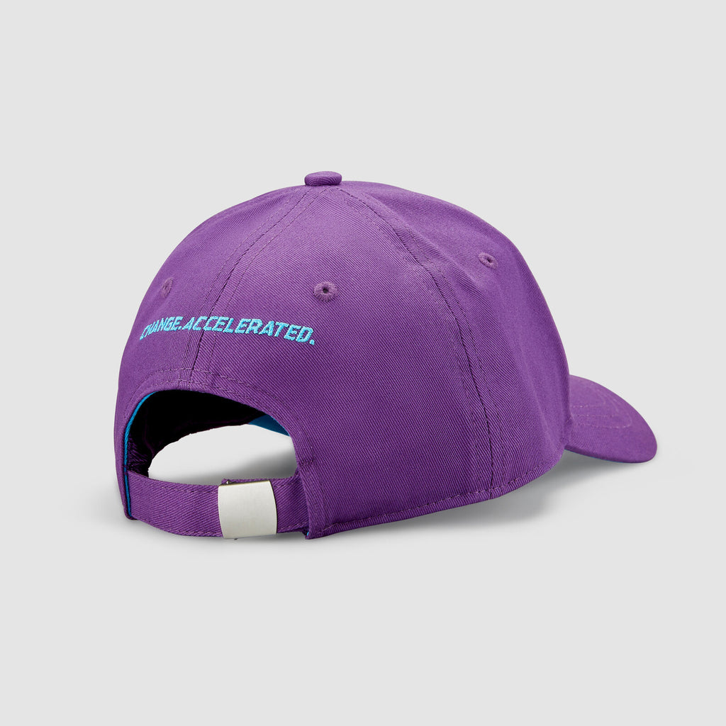 ABB FIA Formula-E Official Merchandise Large Logo Cap-Purple