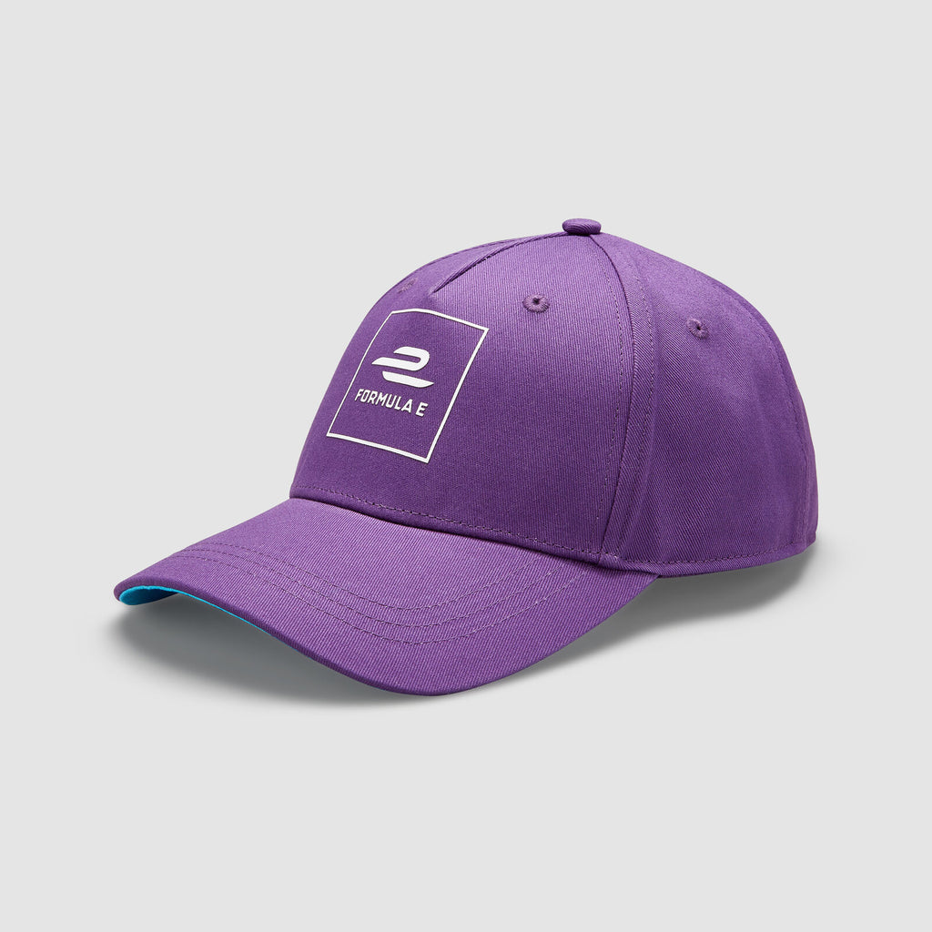 ABB FIA Formula-E Official Merchandise Large Logo Cap-Purple