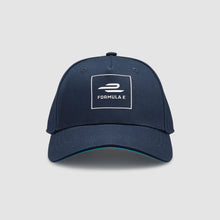 Load image into Gallery viewer, ABB FIA Formula-E Official Merchandise Large Logo Cap-Navy Blue