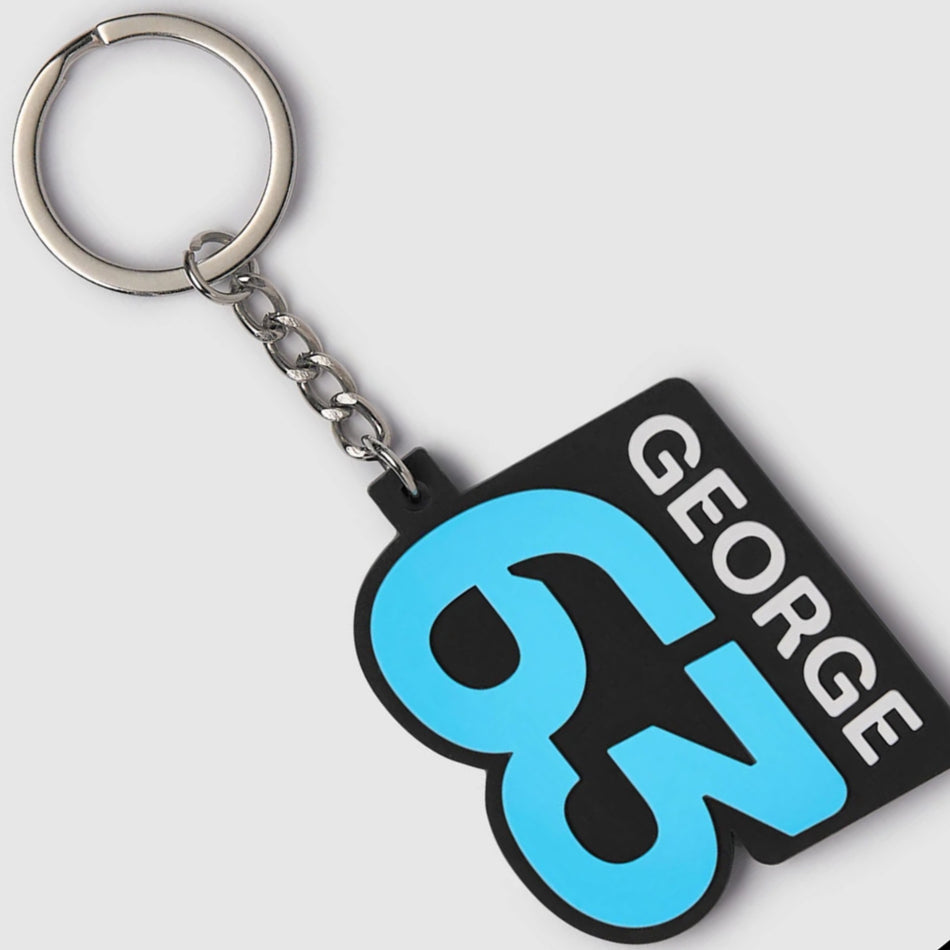 George Russell Mercedes AMG F1 Team Official Merchandise #63 Key Ring