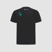 Load image into Gallery viewer, Official Mercedes AMG Petronas Formula One Team George Russell #63 Graphics T-shirt-Black