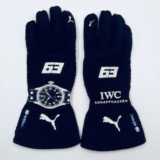 George Russell 2023 Mercedes AMG Petronas F1 Team  Used Race Gloves-Puma