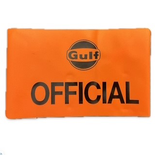 Authentic Replica 1960's Le Mans Event Gulf Official's Armband-Orange