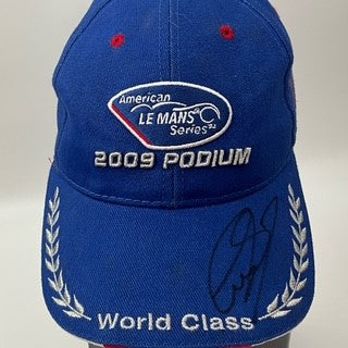 2009 ALMS IMSA Guy Smith Worn and Hand Signed Podium Cap