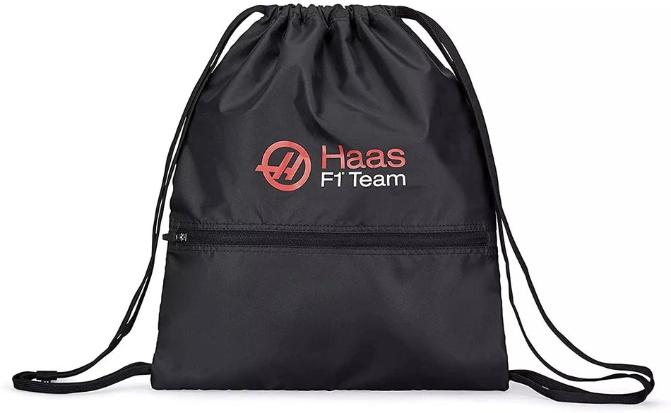 New Haas F1 Team Official Merchandise Drawstring Bag – Black - Pit-Lane Motorsport