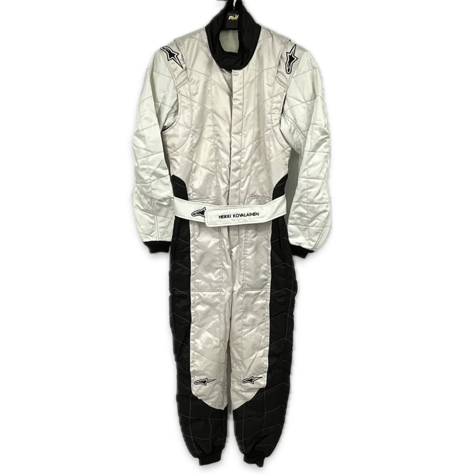 Heikki Kovalainen 2004 Renault Formula One Team Test used Alpinestars Race Suit