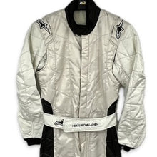 Load image into Gallery viewer, Heikki Kovalainen 2004 Renault Formula One Team Test used Alpinestars Race Suit