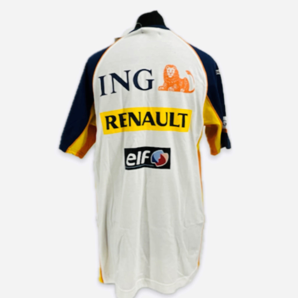 ING Renault F1™ Official Team Issue Pit Crew Race Day T-Shirt-Brand New