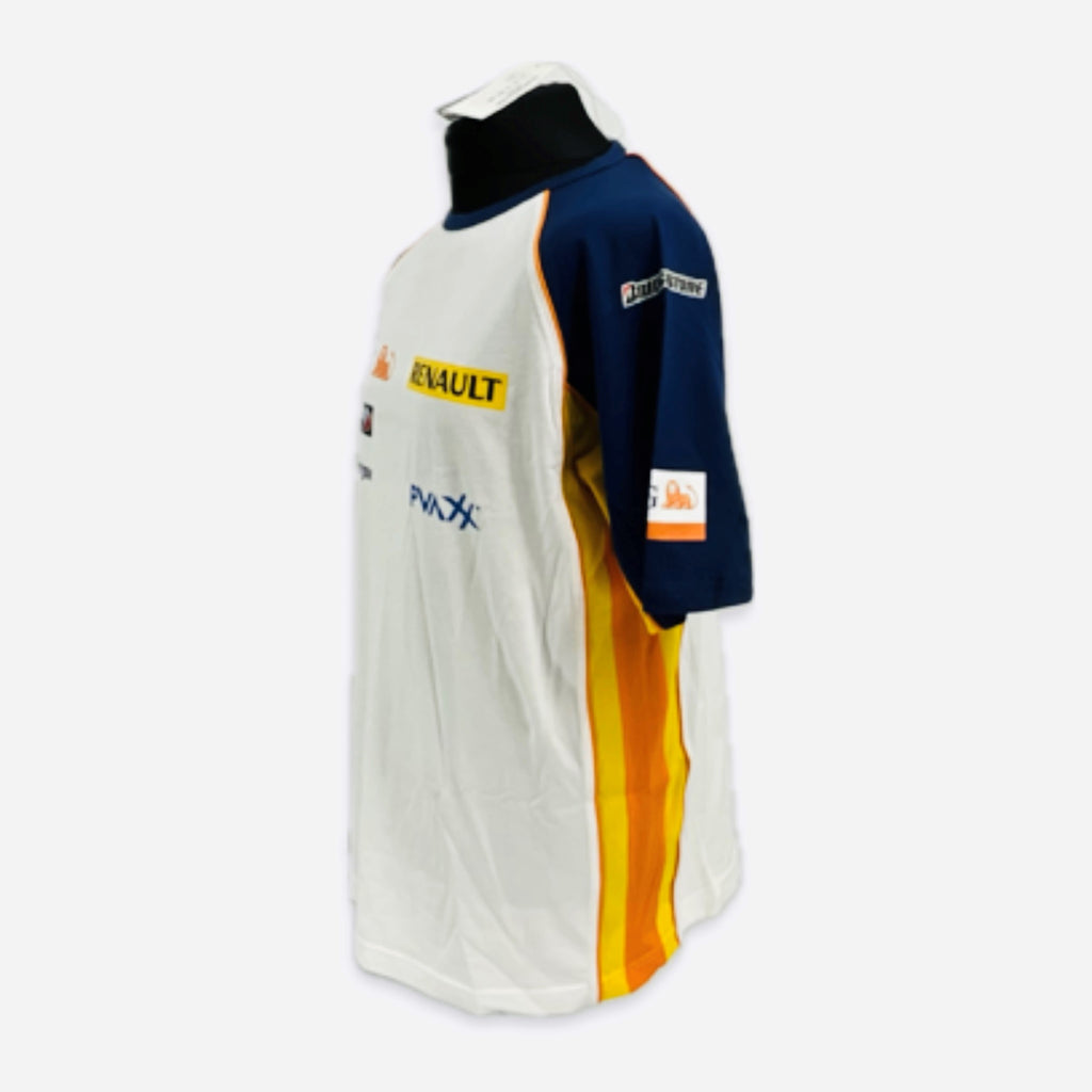 ING Renault F1™ Official Team Issue Pit Crew Race Day T-Shirt-Brand New