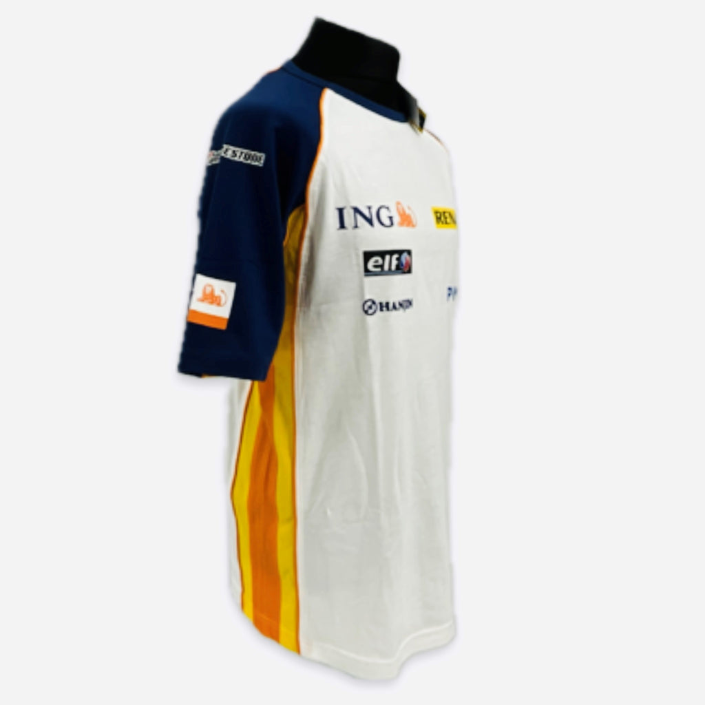 ING Renault F1™ Official Team Issue Pit Crew Race Day T-Shirt-Brand New