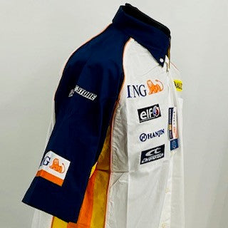 ING Renault F1™Team  Official Merchandise Race Day Shirt-Brand New