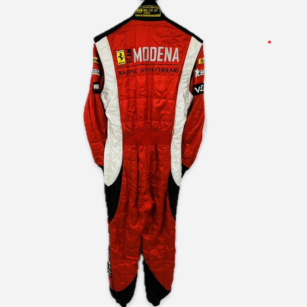 Jamie Melo Team Modena Ferrari  F430 GT2 Le Mans Seri Race Used Suit 2009