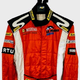 Jamie Melo Team Modena Ferrari  F430 GT2 Le Mans Seri Race Used Suit 2009