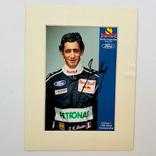 Load image into Gallery viewer, Jean-Christophe Boullion Hand Signed Portrait McLarenF1 Team Photograph