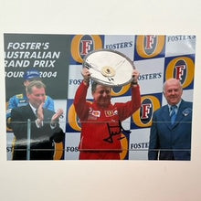 Load image into Gallery viewer, Jean Todt Hand Signed Marlboro Scuderia Ferrari F1 Team Photograph