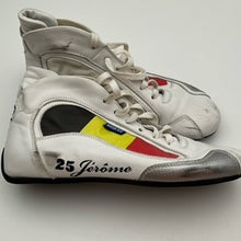 Load image into Gallery viewer, 2011 Jerome D&#39; Ambrosio Marussia F1 Team Race Used Sparco Boots