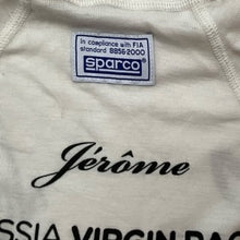 Load image into Gallery viewer, 2011 Jerome D&#39; Ambrosio Marussia F1 Team Race Used Sparco Nomex Top