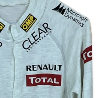 2012 Jerome D' Ambrosio Lotus Renault F1 Team Race Used OMP Nomex